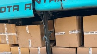 Bea Cukai Mengamankan Bus AKAP Pengangkut 48 Karton Rokok dan Miras Ilegal