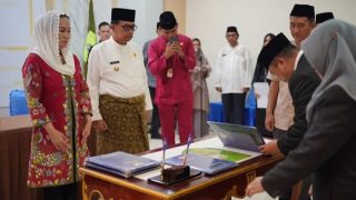 Mutasi Awal Tahun 2026, Bupati Natuna Melantik 17 Pejabat Pemkab, Berikut Daftar Namanya