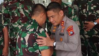 Kapolres Bintan yang Baru Bersilaturahmi ke PN dan Kodim 0315/Tanjungpinang