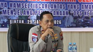 Operasi Keselamatan Seligi 2026 Dimulai 2 Februari, Ini Persiapan Polres Bintan
