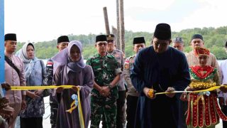 Penantian Warga Terjawab, Roby Kurniawan Resmikan Pelabuhan Mak Yong di Mantang