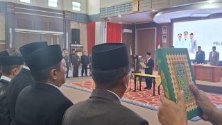 Mutasi Pejabat, Aribowo Hadibroto Jadi Kadis Kominfo, Berikut Pesan Bupati Karimun Iskandarsyah