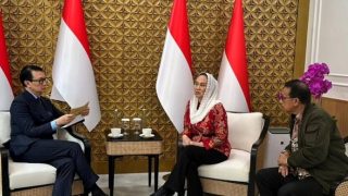 Cen Sui Lan dan Wamenlu RI Membahas Persiapan Rencana Kunjungan Dubes AS ke Natuna