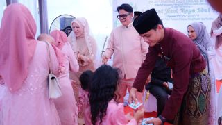 Ribuan Warga Bintan Padati Open House Wabup Deby Maryanti di Kijang, Bupati Roby Turut Hadir
