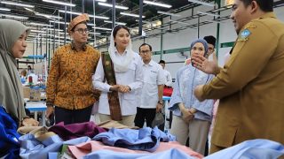 Wamendag RI Dyah Roro Esti Widya Putri Mengunjungi Sentra Fashion SKL, Berikut Harapan Bupati Bintan