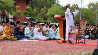 Bencana Kekeringan, 318 Lokasi Terbakar, Bupati dan Wabup Bintan Berdoa Minta Hujan