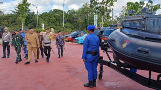 Bupati Bintan Pimpin Apel Operasi Ketupat Seligi 2026, Polres Mengamankan Enam Lokasi Salat Idulfitri