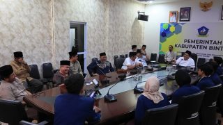 Audiensi dengan DEMA STAIN SAR, Roby Kurniawan: Bintan Terbuka Terhadap Kritik