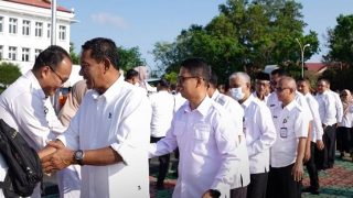Apel Usai Cuti Bersama, Bupati Karimun: Pemkab Tak Mengambil Langkah Pemangkasan Pegawai