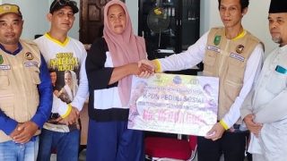 Raja Mustakim dan KPDN Menyalurkan Donasi Rp10 Juta untuk Pengobatan Sintia Bella