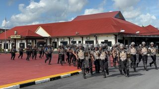 Polres Bintan Mulai Menyiapkan Pasukan untuk Menghadapi Rusuh May Day 2026