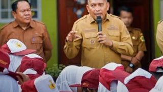 Apel di SDN 001 Tebing, Wabup Karimun Cek Kesiapan Tes Kemampuan Akademik 2026 Berbasis CBT