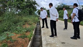 Roby Kurniawan Tinjau Proyek Rehabilitasi Jalan Sei Jati