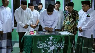 Enam Tahun Dibangun, Bupati Bintan Meresmikan Kantor MWC-NU Gunung Kijang