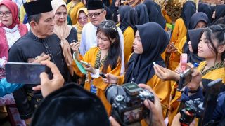 Gubernur Kepri Upacara Hardiknas 2026 di SMK Negeri 1 Tanjungpinang