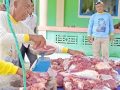 KPDN Berkurban Dua Ekor Sapi buat Warga Kurang Mampu di Desa Pengadah Natuna