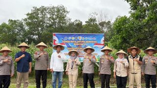 Presiden RI Meluncurkan 166 SPPG Polri dan Panen Jagung Secara Serentak, Begini Kata Kapolres Bintan