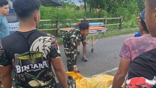 Mobil Pengangkut TKA di Kawasan PT BAI Tabrakan, Seorang Prajurit TNI AL Meninggoi di Tempat