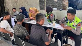 Puluhan Kendaraan Terjaring Razia Tak Bayar Pajak dan Pelanggaran Lalu Lintas di Bintan Timur