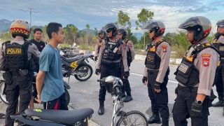 Samapta Polres Karimun Melakukan Patroli Perintis Presisi