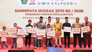 Peringatan Sannipata Waisak 2570 BE di Tanjungpinang, Nyanyang Haris Pratamura: Kepri Merupakan Miniatur Indonesia