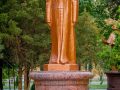 Patung Raja Ali Haji di Taman Magtymgyly Pyragy, di Antara Pahlawan Literatur, Penyair dan Pemikir Dunia