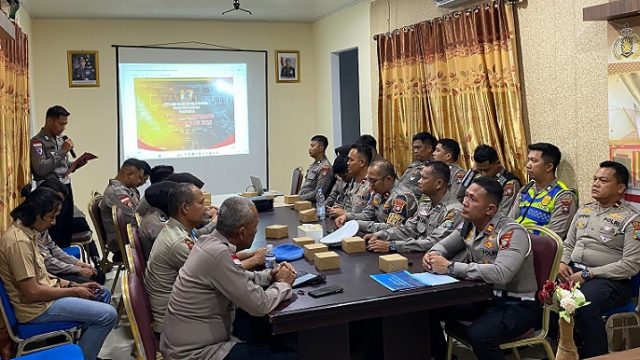 Senin Ini, Polres Bintan Menggelar Operasi Patuh Seligi 2026, Lengkapi Surat Kendaraan