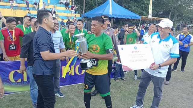 Porges FC Besutan Ketua KONI Bintan Champions Bupati Cup 2026