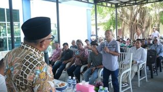 Pelaku UMKM di Tepi Laut Sepakat Pindah Selama Penataan Taman Gurindam 12 Tanjungpinang